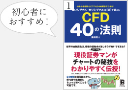 初心者におすすめ！買いシグナル・売りシグナルは「図」で覚えるCFD40の法則 《黒田 真人氏》