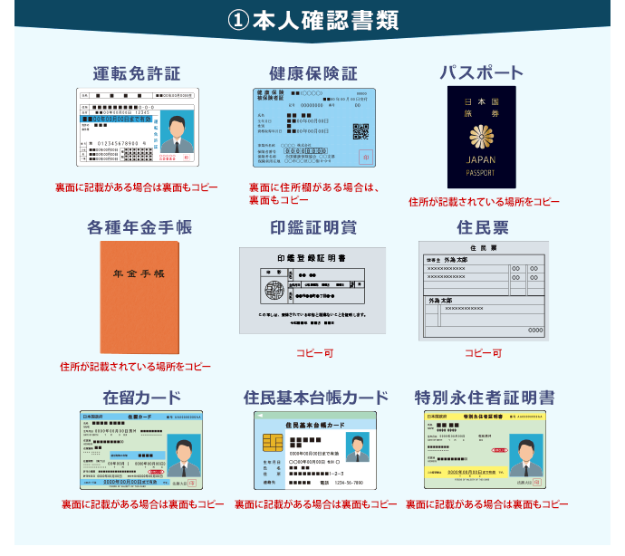 通知カードをお持ちの方
