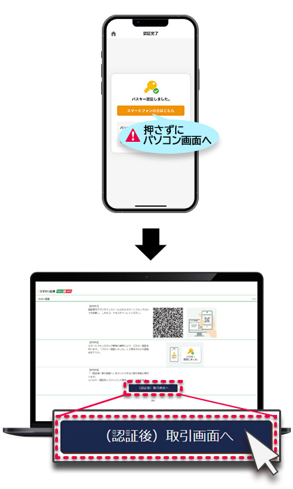 パスキー認証によるログインのご案内｜ひまわり証券